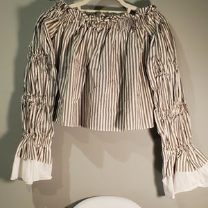 Tov Los Angeles striped top